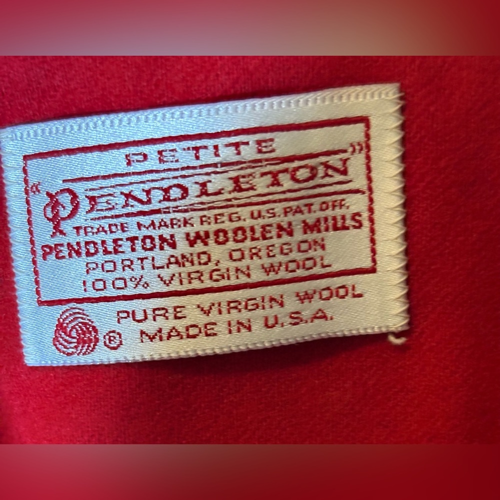 Vintage 80s Pendleton Wool Jacket - image 12